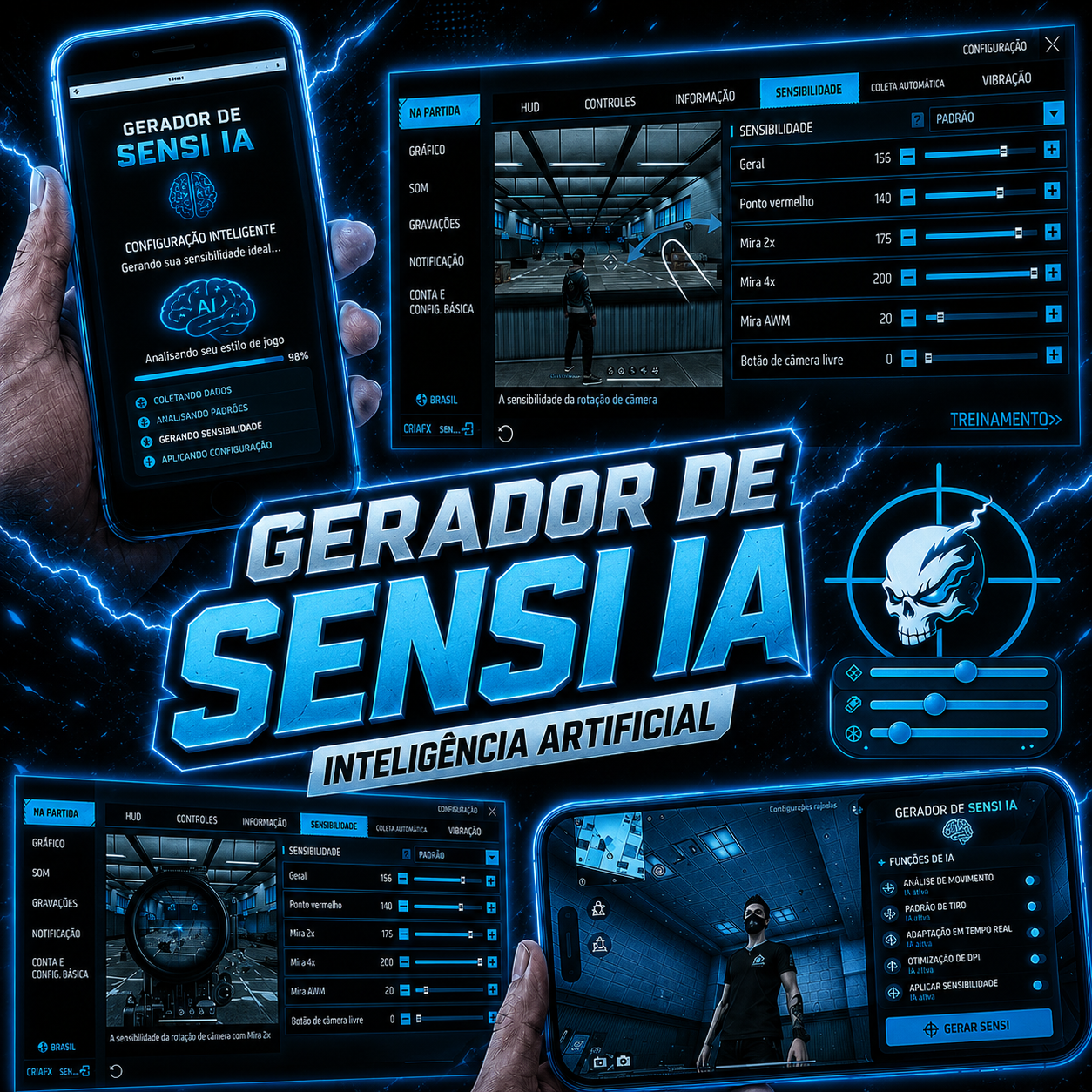 Gerador de Sensi